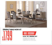 Huge Sale on Dining Set Your Choice Starts From $499