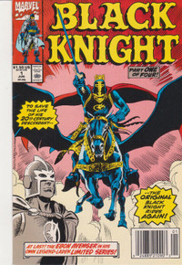 Marvel Comics - Black Knight - Complete 1990 mini-series.
