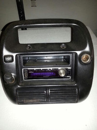 98-2011 ford ranger radio bezel and kenwood cd player