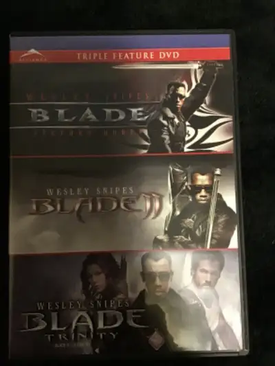 DVD blade triple feature set 1,2,3, View more