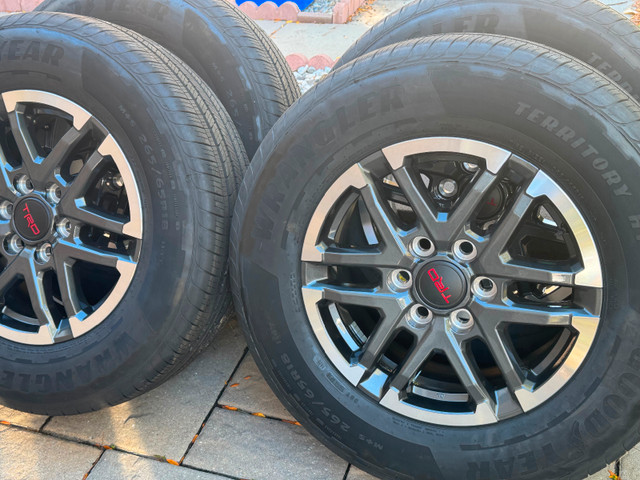 Brand new rims and tires for gen 4 Toyota Tacoma in Tires & Rims in Ottawa