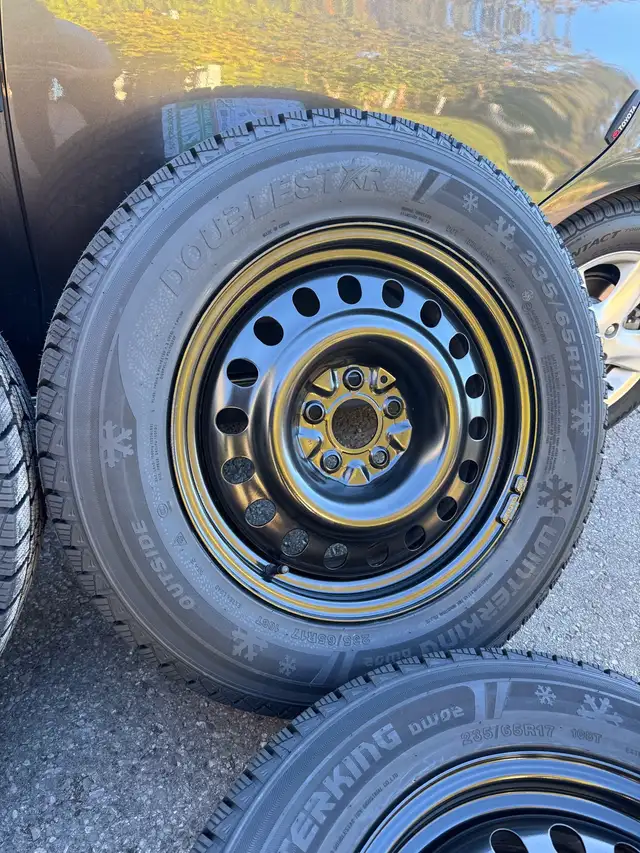 Honda CRV Brand NEW Winter Tires on Rims 235 65 R17 | Auto Body Parts ...
