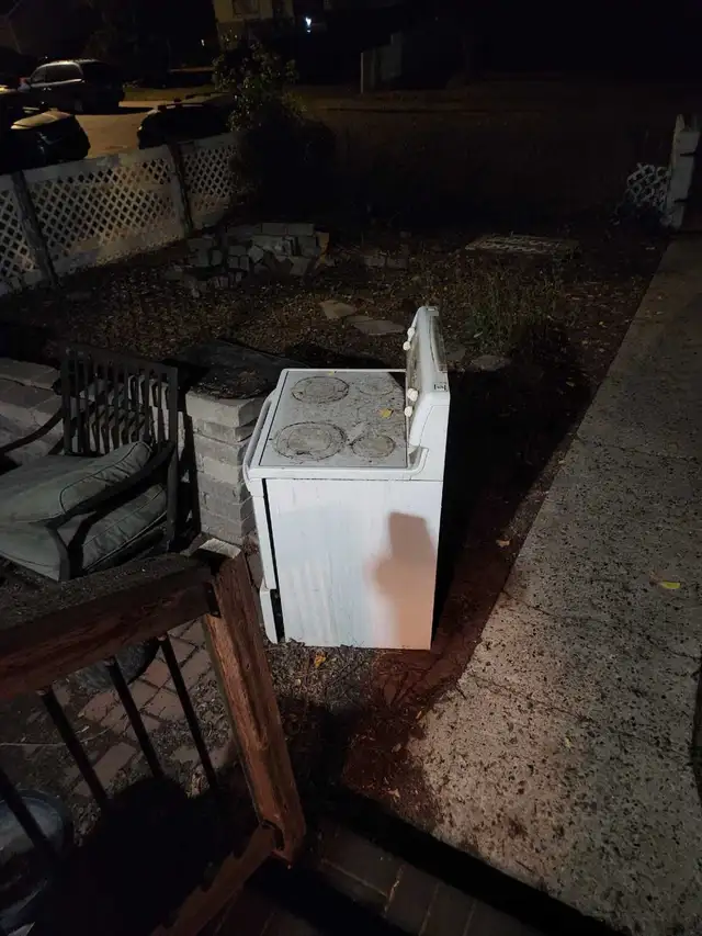 Free broken stove