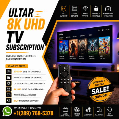 Ultra 8K tv streaming with Latest updates, View more