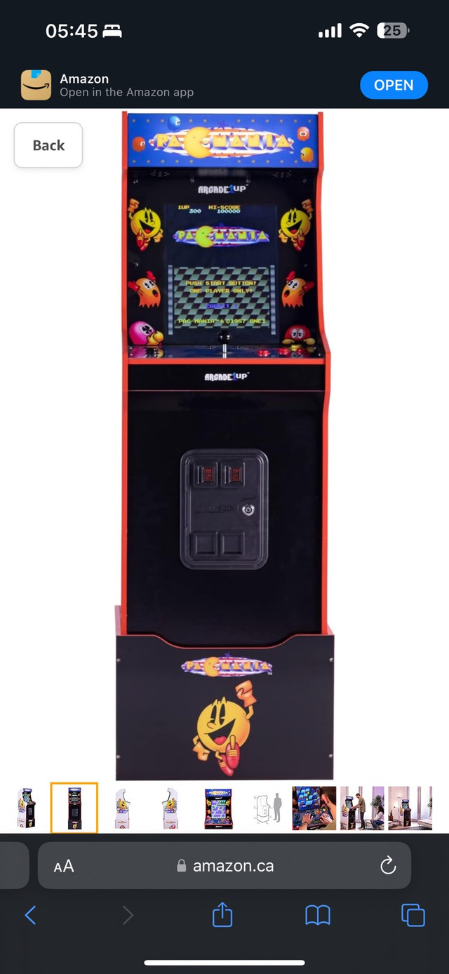 Arcade 1up PAC-Mania arcade machine  in Other in Gatineau - Image 2