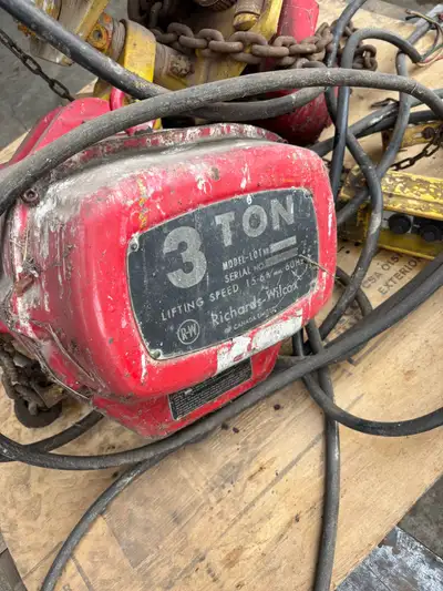 3 Ton chain hoist, View more
