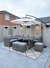outdoor Rattan dining sofa set Markham / York Region Toronto (GTA) Preview