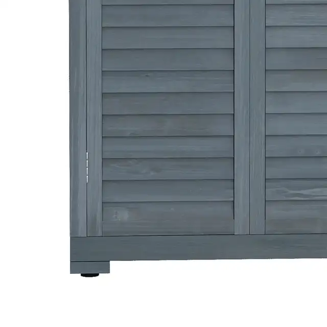 Wooden Tool Storage Shed, 3-Tier Shelves, Asphalt Roof, in Outdoor Tools & Storage in Markham / York Region - Image 9