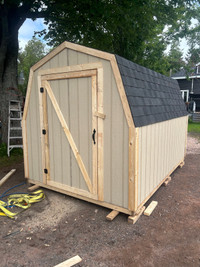 Affordable 8x12 gambrel roof mini barn 