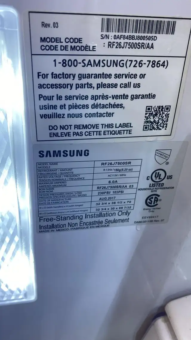 Fridge+-+Refrigerator in Refrigerators in City of Halifax - Image 8