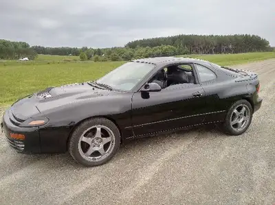 Rare 4wd wide body Celica with JDM water intercooled motor, 5 speed transmission, aluminum flywheel,...