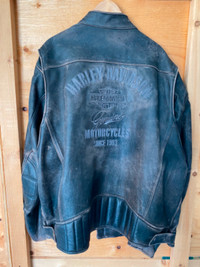 Harley Davidson Leather Jacket 3XL