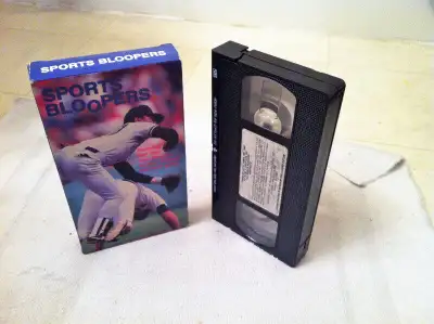 Sports Bloopers VHS tape 1 tape in good working condition. $10 Pick Up Toronto east 1089 Kingston rd...
