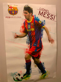 LIONEL MESSI POSTER FIFA 2009