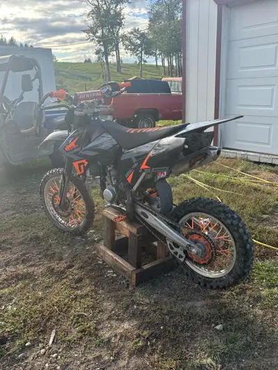 2008 ktm 85sx fully rebuilt around 30 hours on it fmf exhaust Would be interested in trade