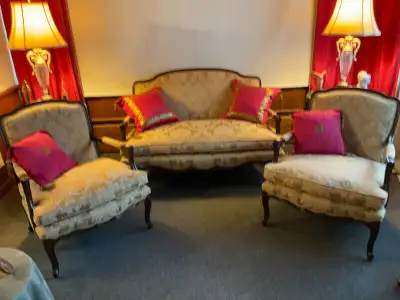 Mobilier de salon Louis XV Régence (copie d'ancien), View more