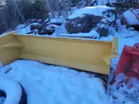 92 Inch Snow pusher,  Kubota Digging Bucket