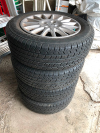4 Acura mags with tires P185/65R15