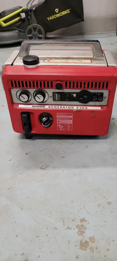 Honda E300 Generator, View more