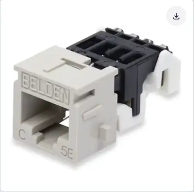 Belden RJ45 5E network ports, View more