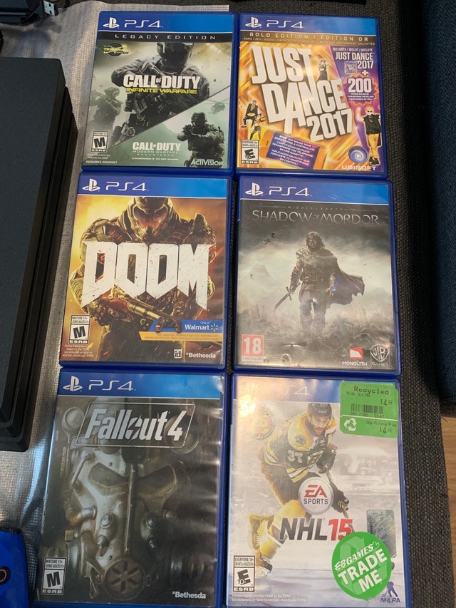 Sony PlayStation 4 Pro 1 TB w/ Accessories and 6 Games Sony