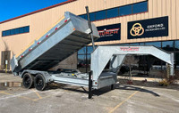 Dump trailer for hire and deliveries 