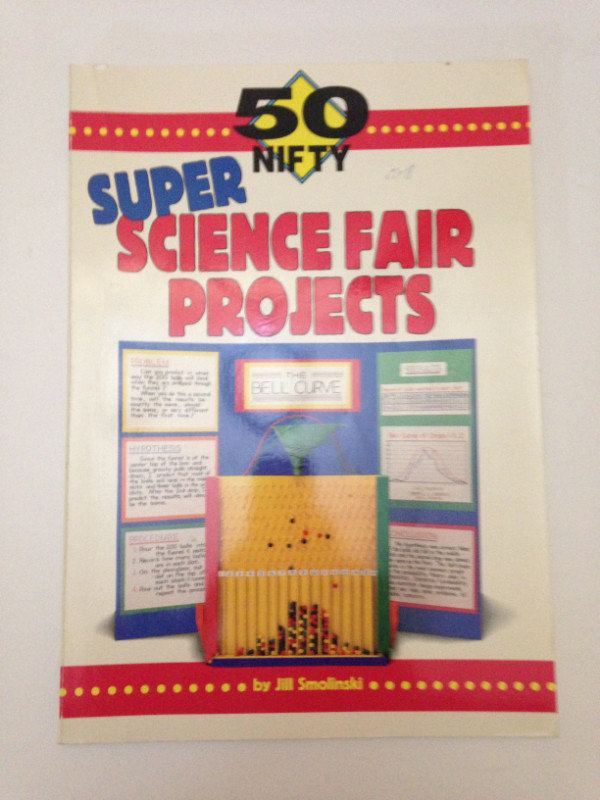 4 new science experiment books science fair projects in Textbooks in Winnipeg