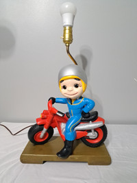 Vintage Mac Moto Lamp Ceramic