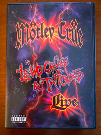 Motley Crüe Lewd Crued & Tattooed DvD