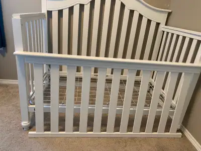 Crib and mattress, View more