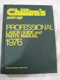 Chilton's 1969 - 1976 American Cars & Volkswagen Parts Manual