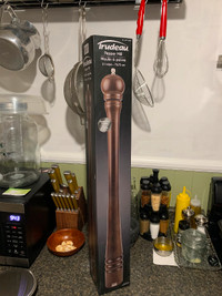 Trudeau Wood Pepper Mill Restaurant Professional Grinder Giant Long 31 inch  78cm