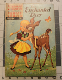 Classics Illustrated Junior #554 The Enchanted Deer Sept 1958