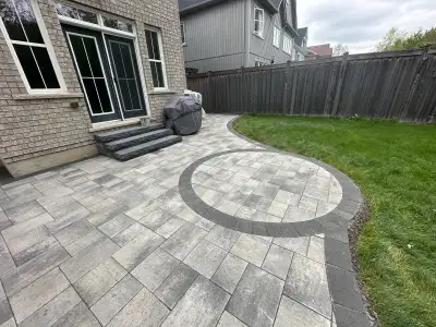 Please Call or text Harry 647-964-5243 for free in person estimate Interlocking Retaining Wall Stair...