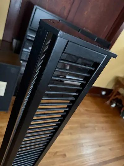 A Jewel Case Stand for CD's or DVD's! Will hold up to 38 single jewel cases plus 12 double jewel cas...