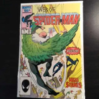 WEB OF SPIDER-MAN #24 NEAR MINT KEY COMIC (PRICE REDUCED)