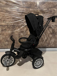 Onyx Black Bentley 6 in 1 Stroller Trike - BRAND NEW assembled