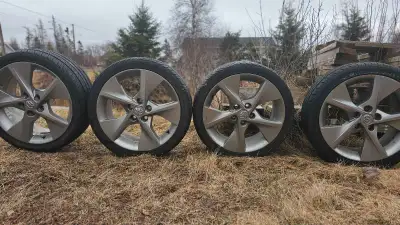 For Sale: Toyota Camry 12-14 OEM Alloy Wheels & Summer Tires (Set of 4) Selling a set of 4 OEM alloy...