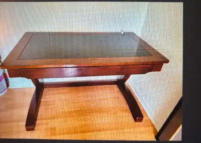 Solid wood work table, View more