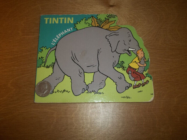 Tintin l'éléphant 2005 -éditions du moulinsart dans Livres jeunesse et ados  à Ville de Montréal