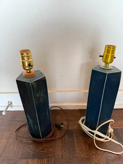 Pair of Vintage Ceramic Table Lamps, View more