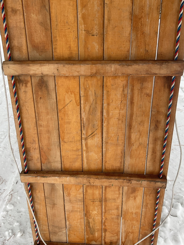 Luge; toboggan; traîne sauvage vintage sled dans Jouets et jeux  à Trois-Rivières - Image 4