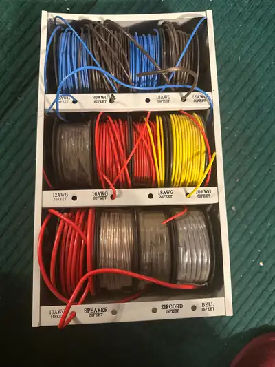 Electrical Wire Spools. 12 with  box, View more