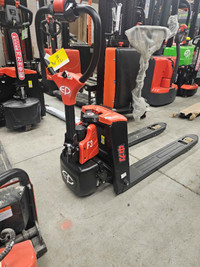 Electric Pallet Truck - Switchable Battery - 3300lbs - in Stock