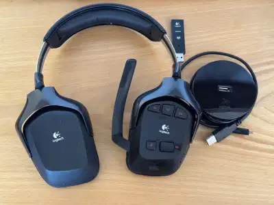 Logitech G930 7.1 Wireless Gaming Headset Headphone, View more