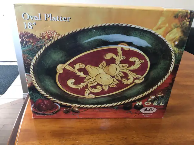 18” Oval Serving Platter446508662753873921