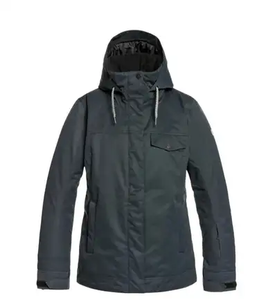 Roxy Women’s Billie Winter Jacket – Black – Size MEDIUM, View more