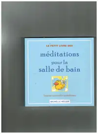 livre Le Petit livre des méditations pour la salle de bain