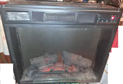 Electric fireplace insert, View more