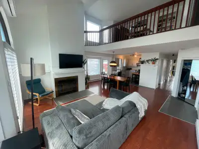 Sous-location août à décembre: très grand 4 1/2 avec mezzanine